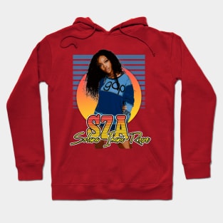 RETRO SZA //Solana Imani Rowe vintage style flyer Hoodie